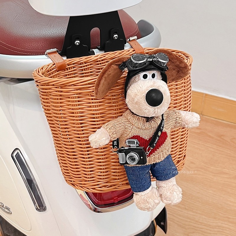 电动车后置车筐车篮可爱卡通挂式大容量收纳后用靠背篮子618大促,电动车/配件/交通工具,电动车车篮/车筐,淘宝优惠券,粉丝福利购,淘宝优惠卷