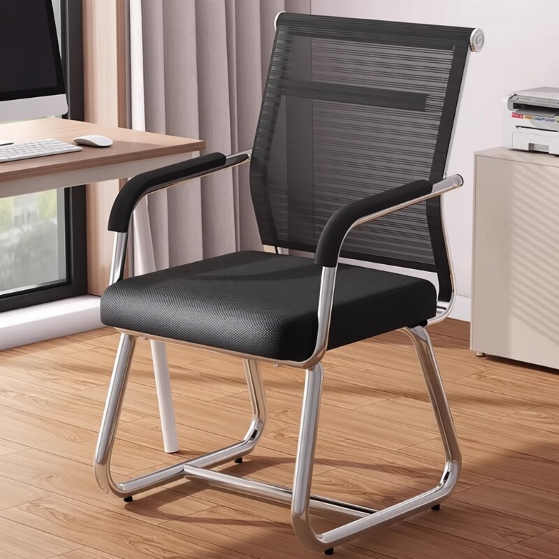 办公椅舒适久坐椅子学生宿舍靠背椅麻将椅电脑椅家用座椅结实扶手