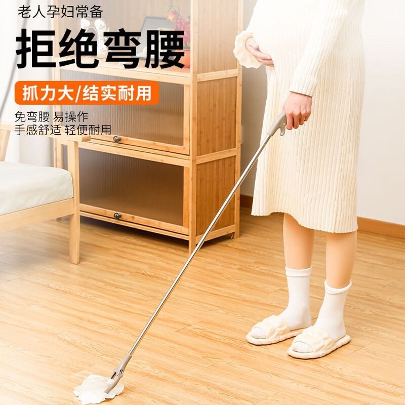 孕妇捡东西神器垃圾夹不弯腰免弯腰夹子拾物器钳子孕期取物夹加长图片