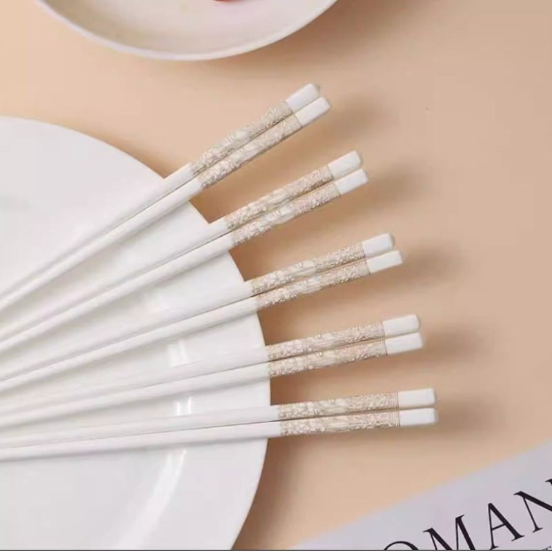 陶瓷筷子景德镇家用一级高端高档瓷筷食品级2026新款防霉不发霉,餐饮具,筷子,淘宝优惠券,粉丝福利购,淘宝优惠卷