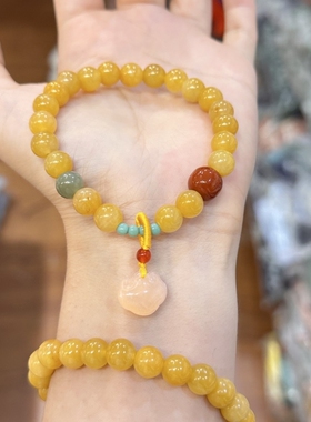 女款玉石玛瑙新中式手链