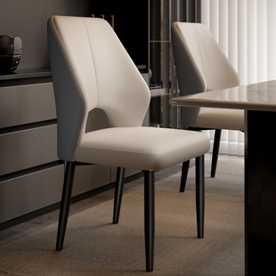 2025新款 餐桌椅 餐椅家用靠背椅子轻奢高级感餐厅吃饭客厅岛台意式