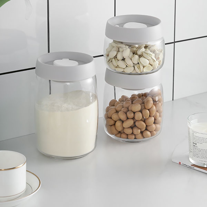 抽真空保鲜储存罐咖啡豆粉密封罐茶叶防潮罐便携式真空负压排气