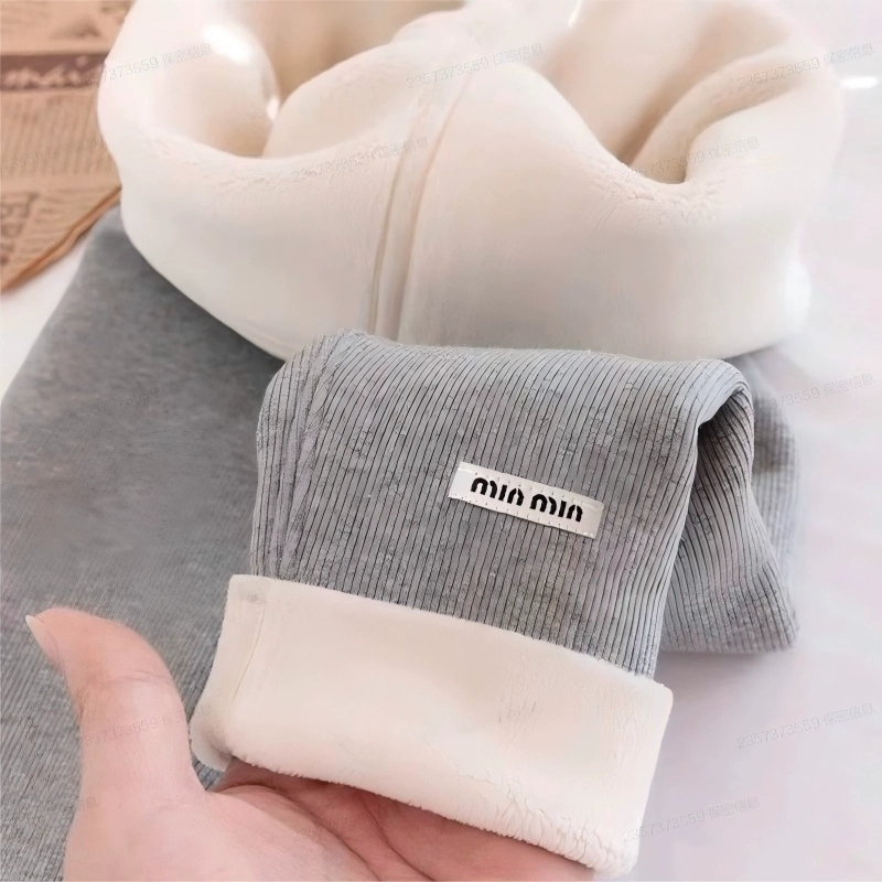 女童打底裤冬款加绒加厚保暖裤女