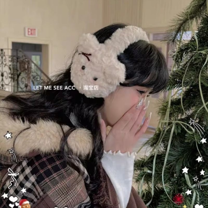 LET ME SEE Acc原创可爱毛绒小熊冬季护耳罩可爱纯色保暖防寒耳套,服饰配件/皮带/帽子/围巾,耳套,淘宝优惠券,粉丝福利购,淘宝优惠卷