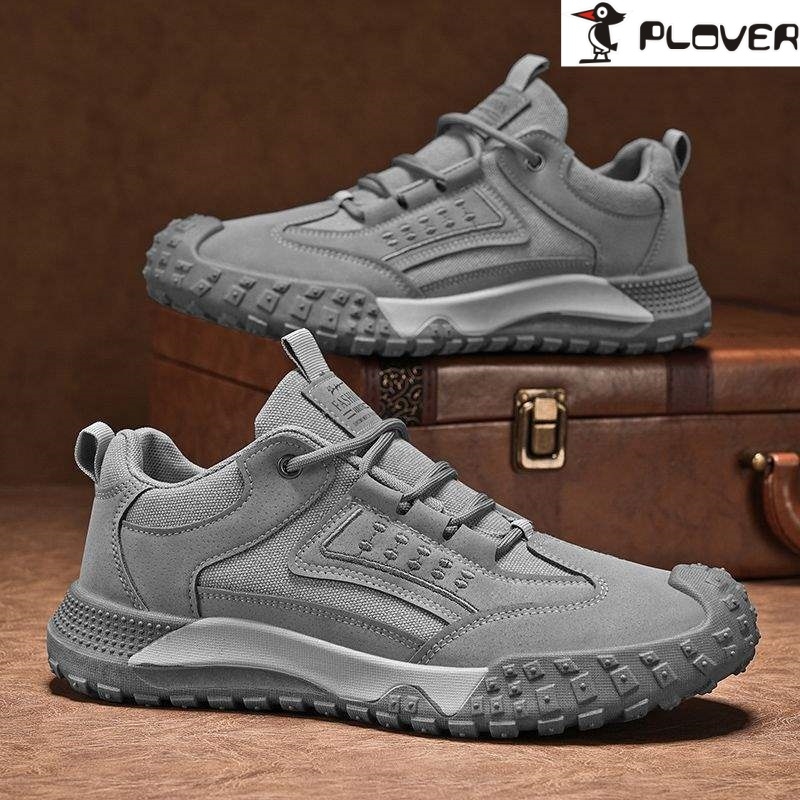 时尚透气厚底网面登山运动跑步鞋