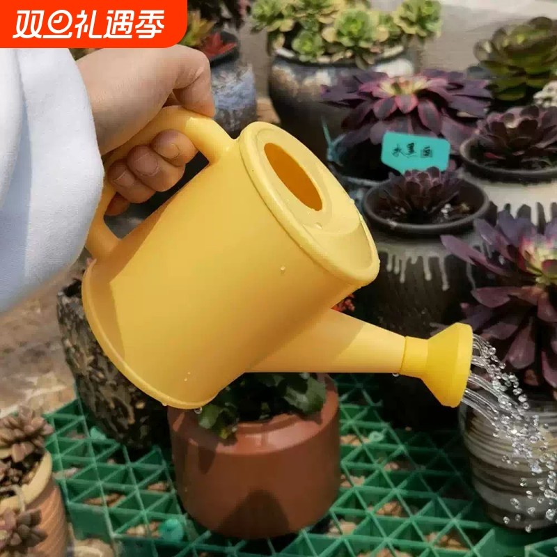 儿童塑料洒水壶浇水壶幼儿园种植工具套装沙滩玩沙小喷壶园艺工具
