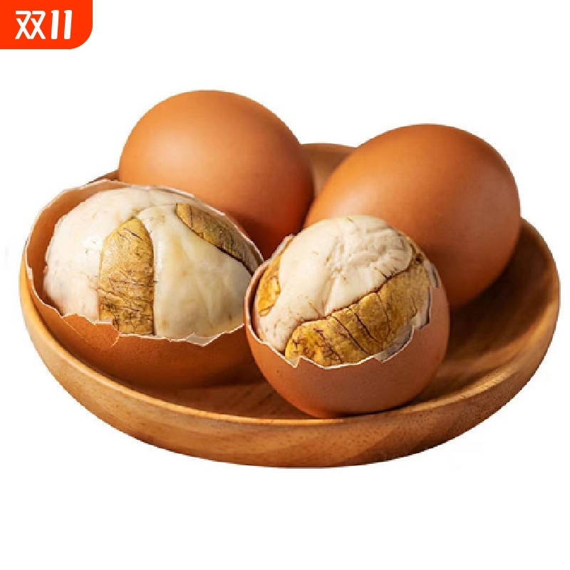 五香香辣活珠子甄选13天新鲜鸡胚胎钢化蛋毛蛋无毛无骨整箱装