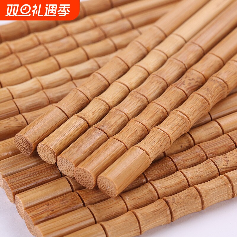 家用竹筷 楠竹筷子无漆无蜡竹筷子家用 竹筷子
