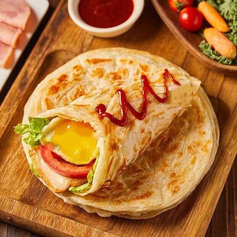 正宗原味手抓饼老上海风味葱油饼家庭装速食早餐商用手抓面饼学生