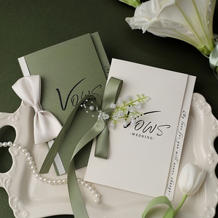 结婚婚礼仪式 誓言卡高级新娘新郎誓词手卡接亲宣读宣誓致辞本空白