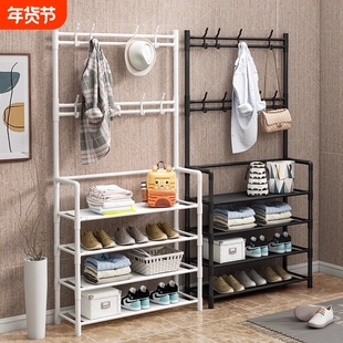入户鞋架子家用门口简易多层2025新款爆款出租房用鞋柜一体置物架