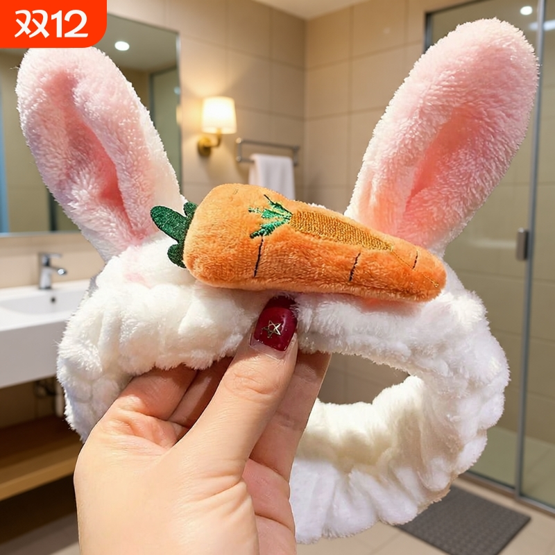 鹿角束发带可爱治愈设计