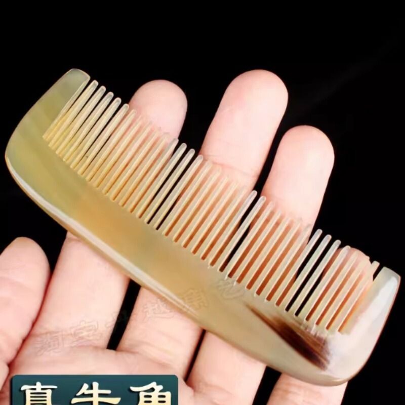 天然牛角梳子正品小号便携包包梳随身小巧儿童男士女生防木梳静电
