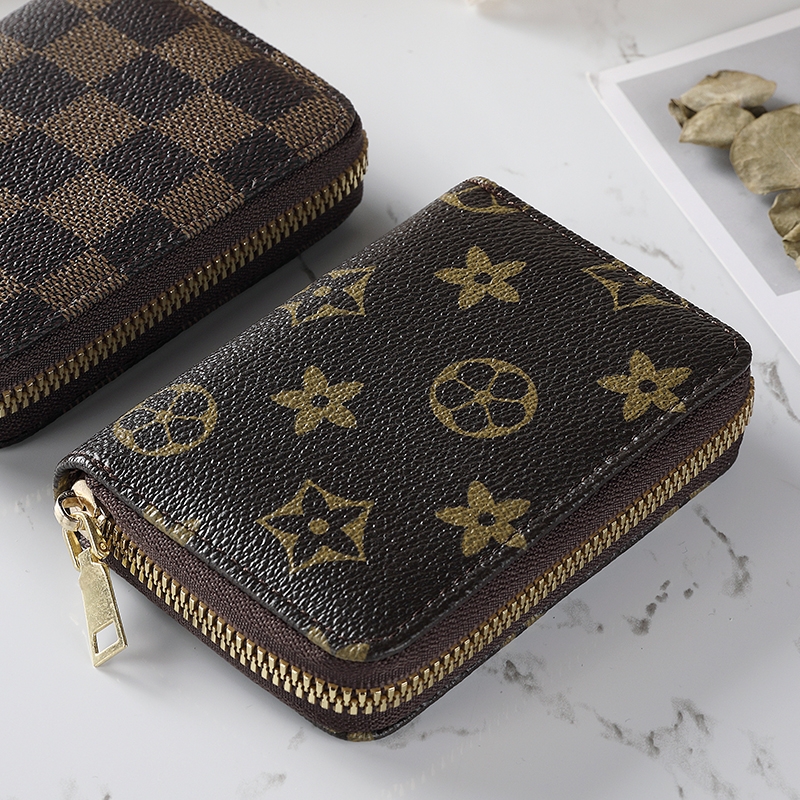 卡包女防消磁多卡位精致高档卡夹证件一体小巧卡套钱包零钱收纳