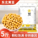 东北黄豆5斤新货农家自种大豆非转基因打豆浆发豆芽专用五谷杂粮