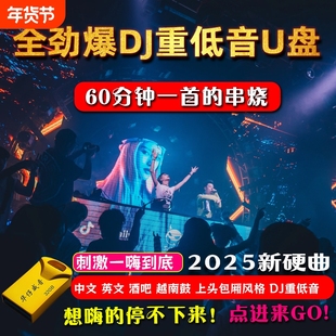 2026打碟u盘效果酒吧dj串烧汽车载劲爆重低音越南鼓高品质DJ优盘