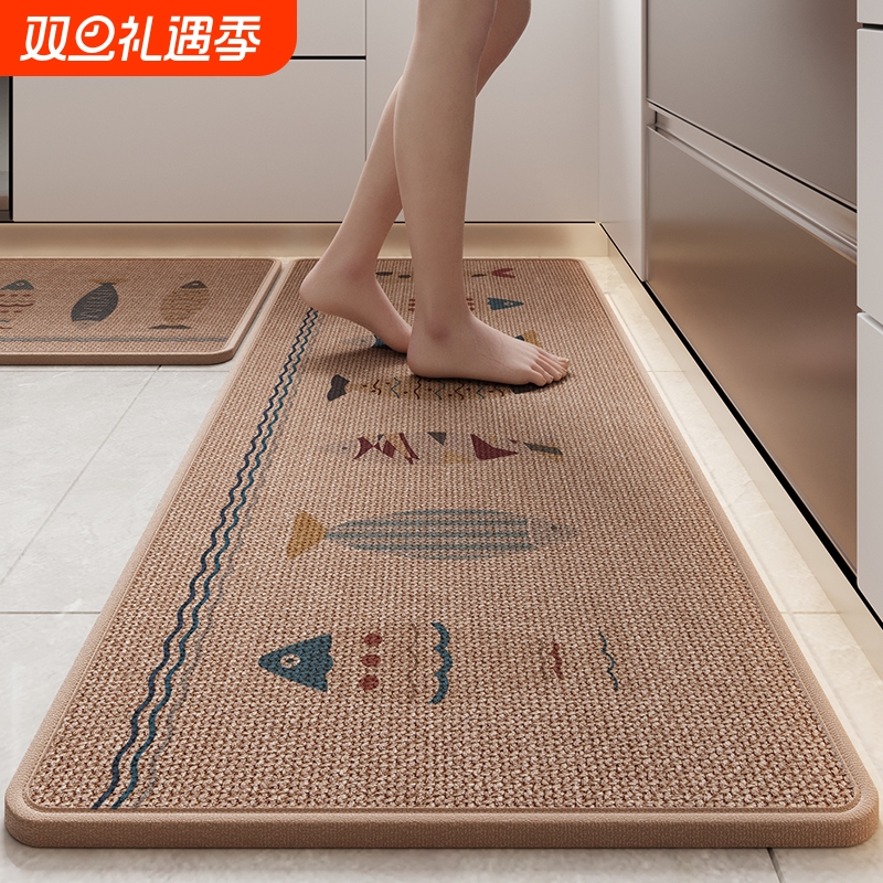 厨房地垫吸水吸油七七家