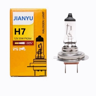 飞利汽车灯泡H7H4H1HB3H11H89005卤素灯12V24V货车远光近光雾灯批