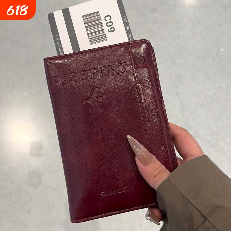 护照夹卡包驾驶证件收纳包登机牌机票夹钱包一体女出行旅行好物