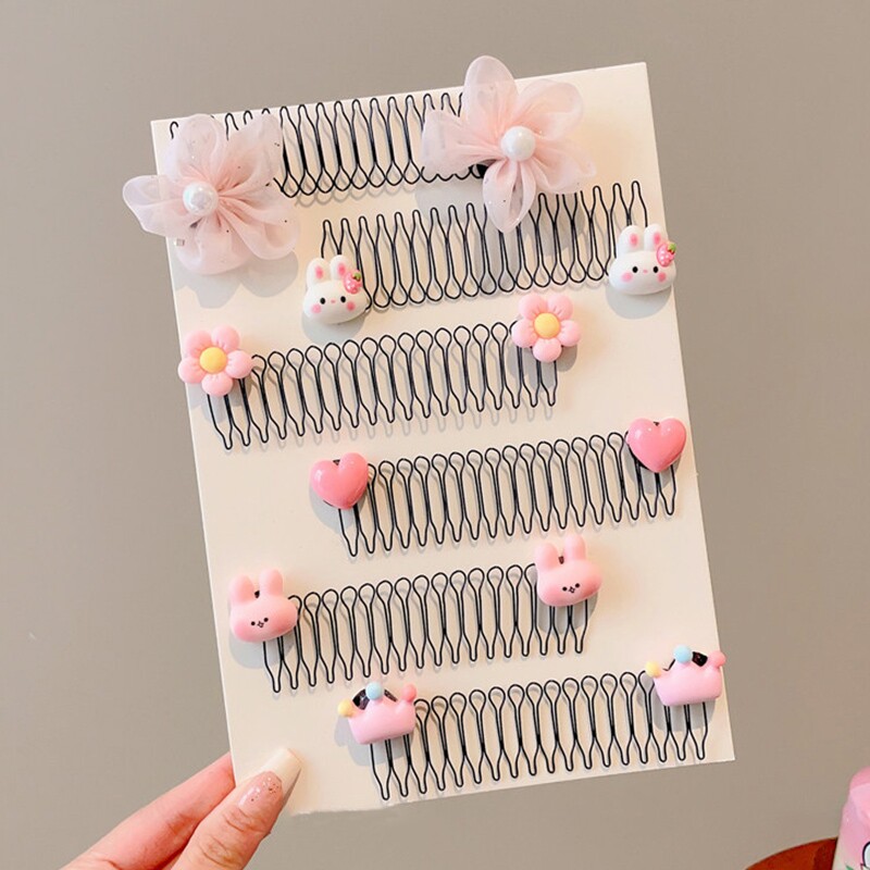 碎发整理神器刘海夹儿童发夹前额女童发卡后脑勺2026新款插梳发饰