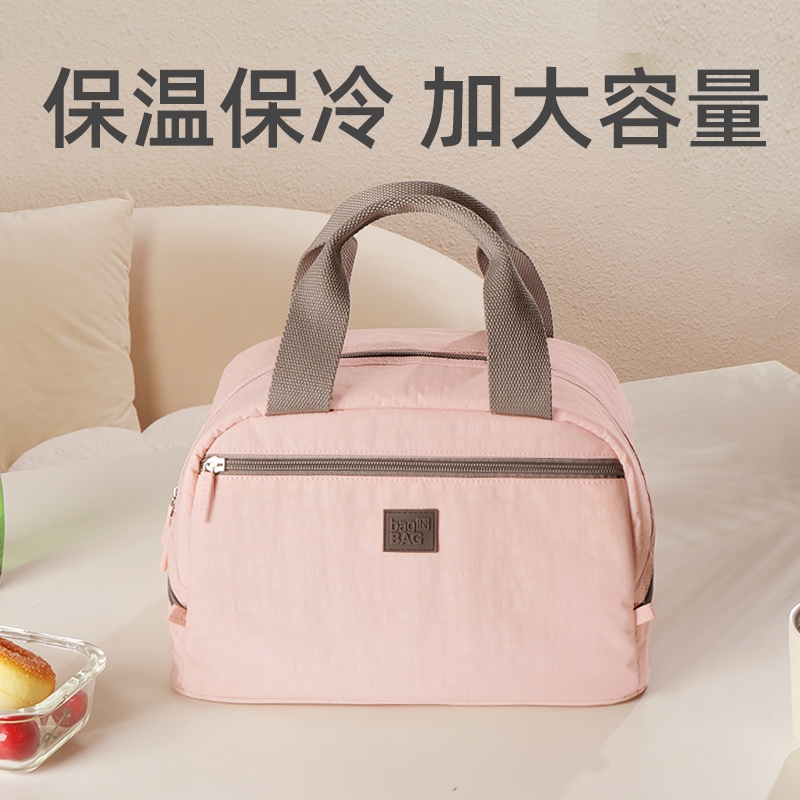 饭盒袋保温便携上班族便当大容量餐包包装袋手提包保温加厚铝箔