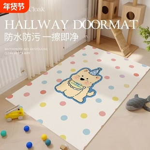 宠物专用pvc地垫防水防尿养猫养狗专用围栏地毯卡通免洗防污垫子