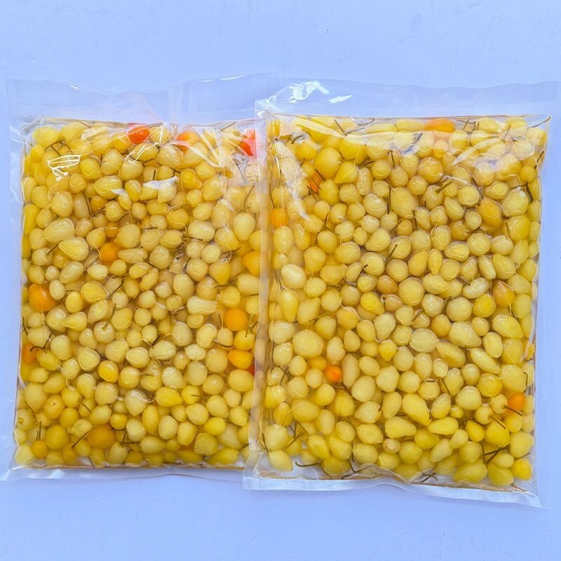 广西七彩泡椒袋装腌制特产辣椒开胃下饭菜传统工艺泡椒商用装图片
