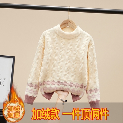 毛衣哆布哆女童上新季可爱春秋冬