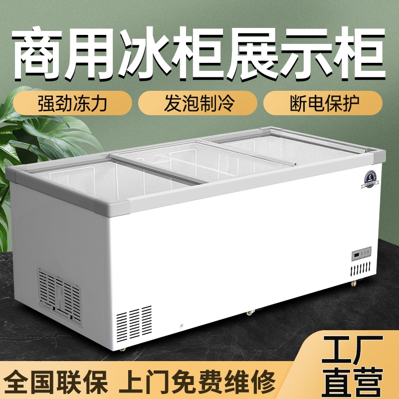 鼎昌直冷冷藏冷冻卧式展示冰柜