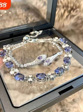【显贵神器】【新款】爆款紫眼灵蛇手链女网红高颜值奢华显贵显白