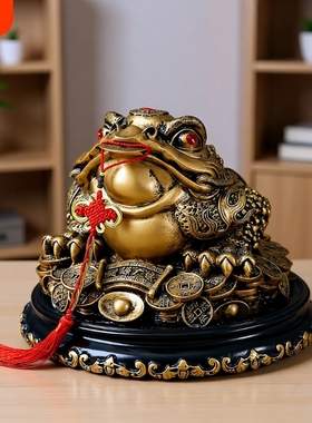 金蝉店铺办公室收银台装饰品