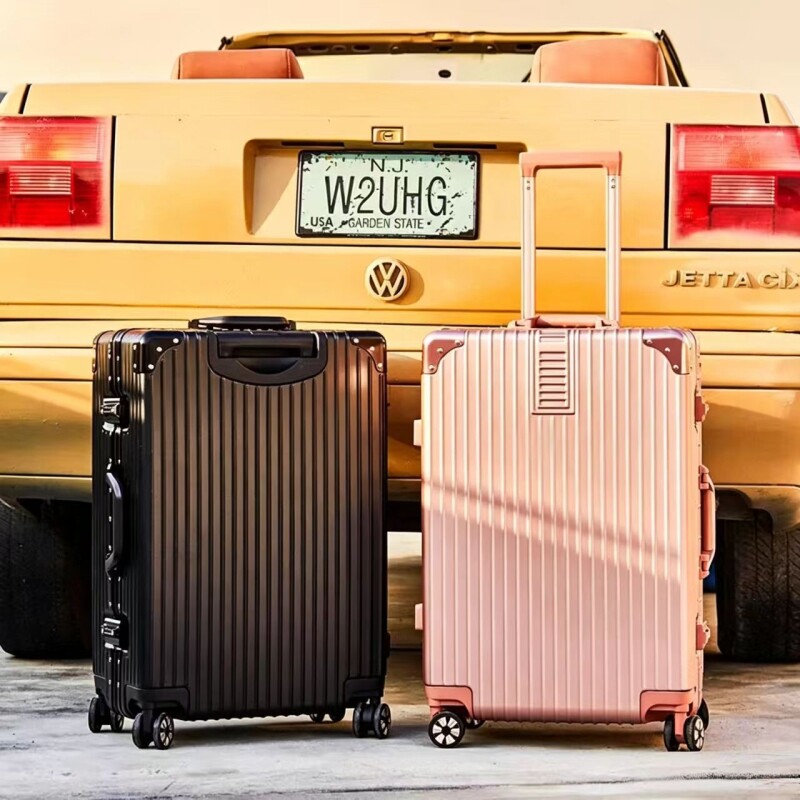 行李箱铝框20拉杆箱24女男学生26登机皮箱子28寸旅行箱铝合金超大图片