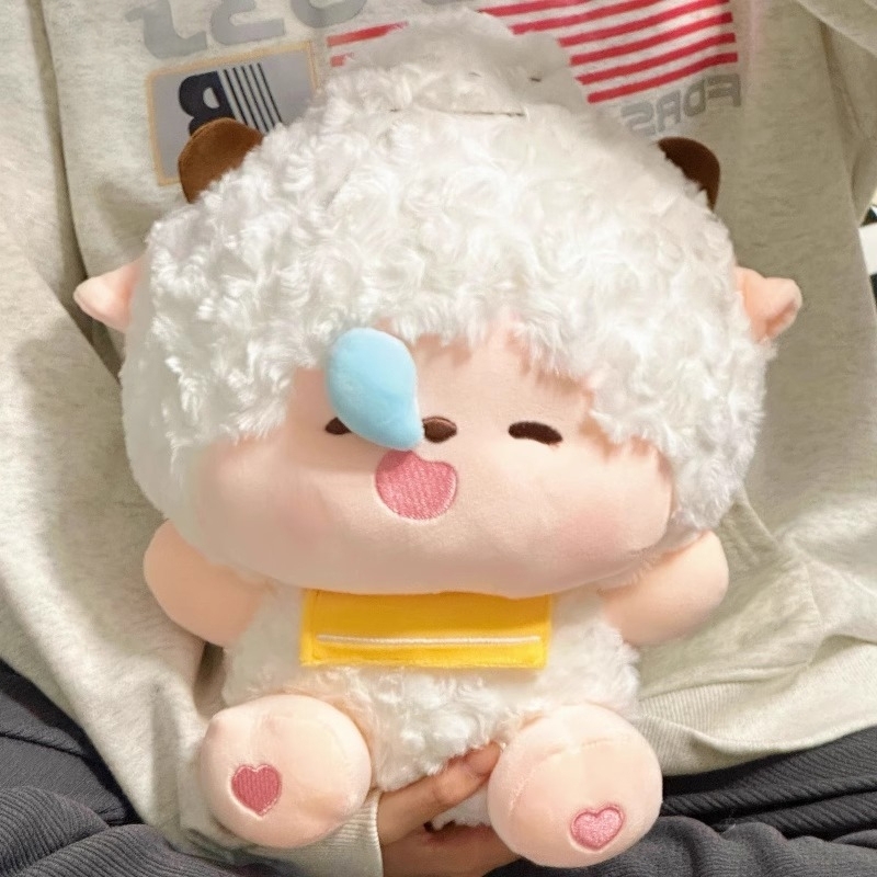 懒羊羊玩偶女孩睡觉抱喜羊羊公仔毛绒玩具陪睡娃娃儿童生日礼物女