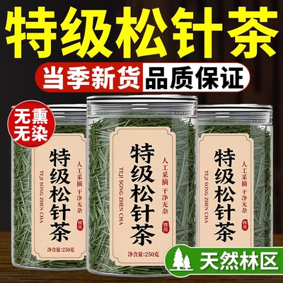 松针松针茶特级正品野生马尾松针中药材粉叶官方旗舰店正品泡水喝