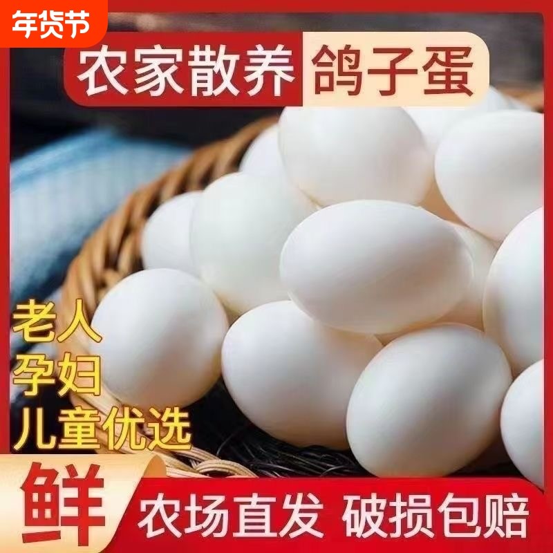 鸽子蛋新鲜26枚农家散养正宗生鲜纯正特级个装五谷杂粮草鸽鲜鸽蛋,水产肉类/新鲜蔬果/熟食,鸽蛋,淘宝优惠券,粉丝福利购,淘宝优惠卷