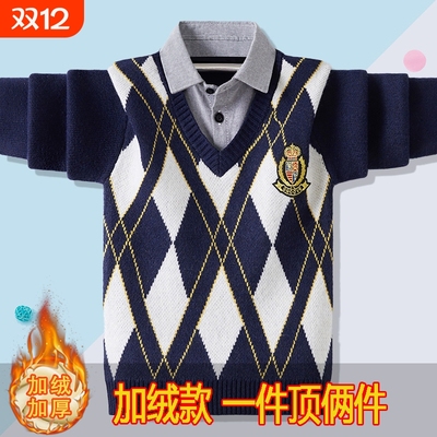 毛衣哆布哆男童潮范春秋冬