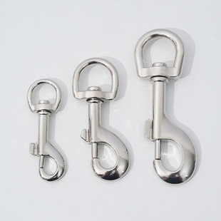 狗扣子锁扣锌合金弹簧扣狗狗牵引绳卡扣钥匙扣安全扣自动扣万向扣