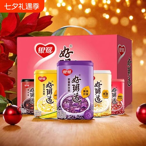 银鹭好粥道八宝粥多口味速食粥