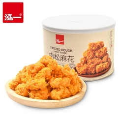 泓一肉松麻花330g！！！