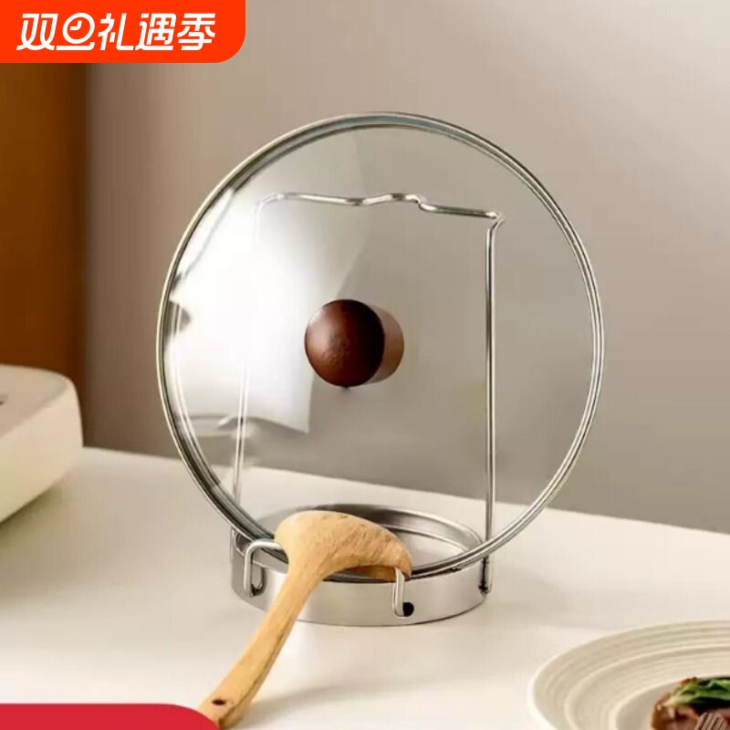 不锈钢锅盖架家用台面厨房砧板架收纳神器架子支架置物架方便使用