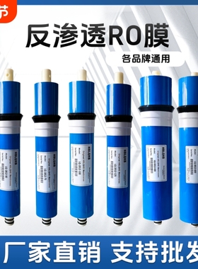 反渗透1812-75G净水器滤芯3013-400G2012-100G通用600G膜水质测试