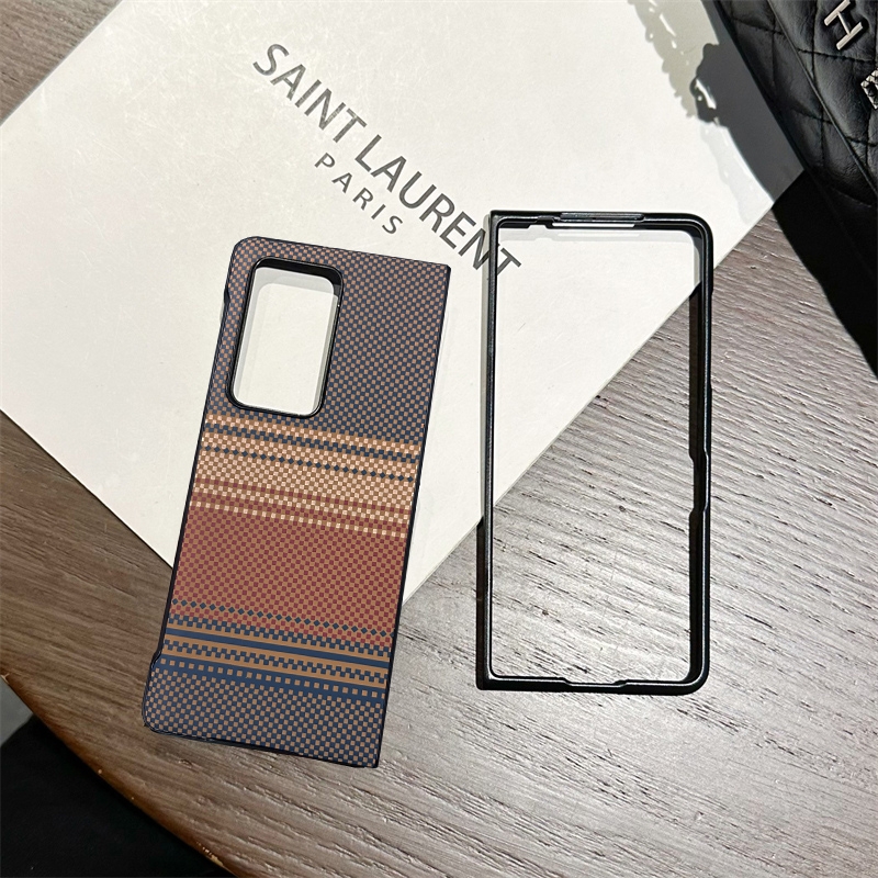 适用荣耀Magic V5手机壳折叠屏honor V3碳纤纹vs2凯夫拉魔术Vs3商务小众magicV2典藏版时尚男女防摔潮保护套