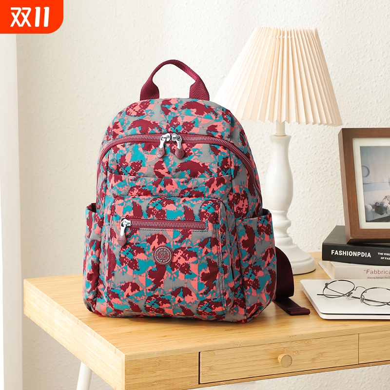 菲都狄都休闲学院风大容量双肩包