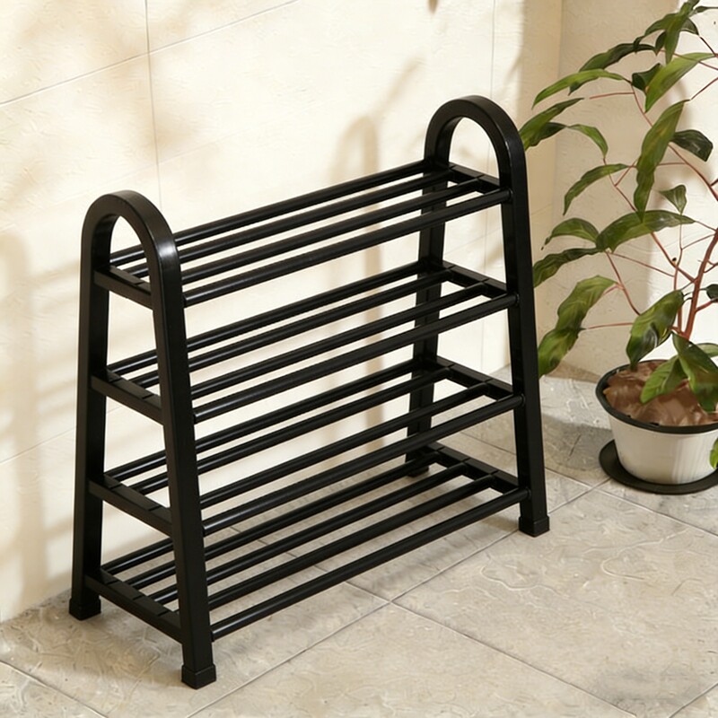 鞋架小型简易多层桌下鞋架子门口鞋柜出租房鞋子收纳架家用卧室