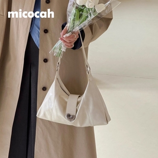 Micocah「海螺印象」小眾包包腋下包高級(jí)斜挎包女包通勤托特包