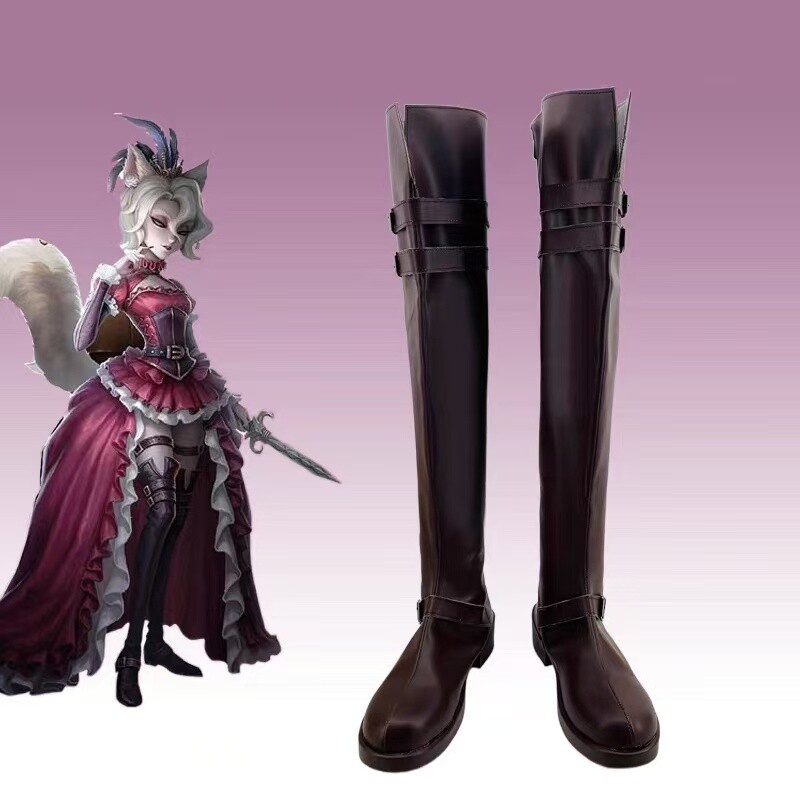 服饰红夫人女大公玛丽cos鞋cosplay鞋子二次元漫展道具鞋深