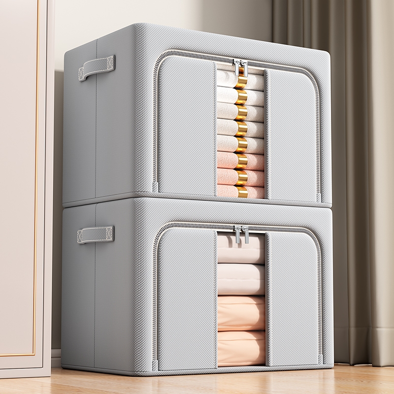 布艺防水衣物收纳箱大容量