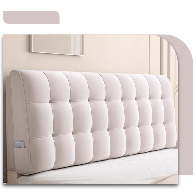 床头靠背垫软包靠枕床头板大榻榻米靠垫自粘可拆洗海绵卧室