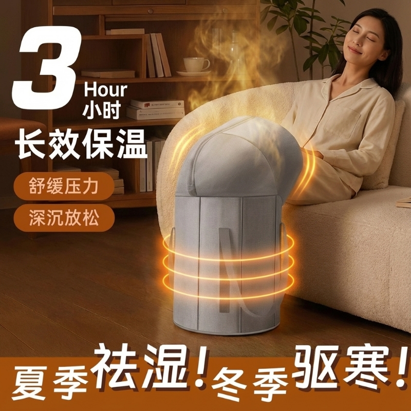 泡脚桶家用八层加厚养生便携折叠